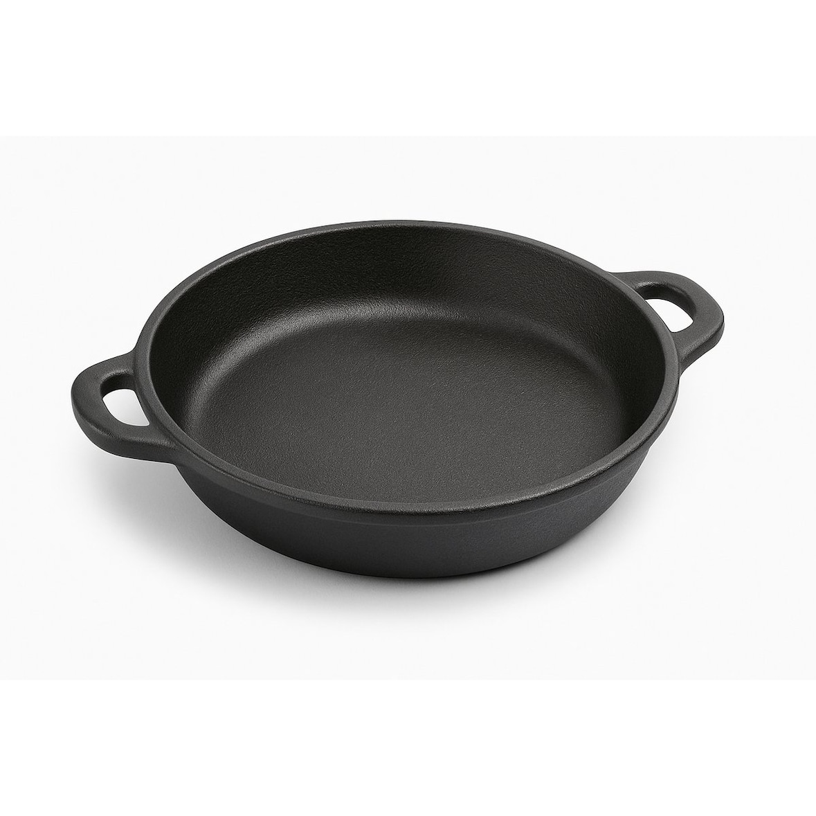 Gietijzeren Barbecue Pan - ø 18 x 3 cm - BBQ Accessoires - Mat Zwart