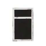 thumbnail of Werbetafel HWC-C51, Wandtafel Kreidetafel, 55x34x2cm, Holz Shabby-Look Vintage ~ weiß