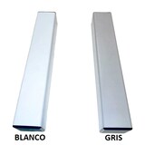 thumbnail of Estantería estándar modular de resina 1500 x 400 x 1745 mm. (h) 5 estantes GRIS