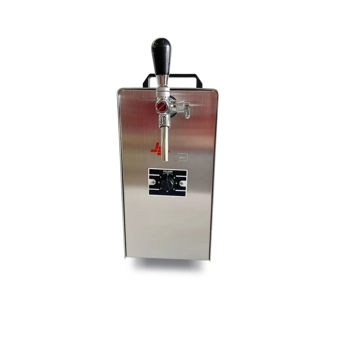 ich-zapfe Zapfanlage JET 30 Bierzapfanlage Trockenkühler 1-leitig 35 Liter/h Durchlaufkühler (NEW-8729)