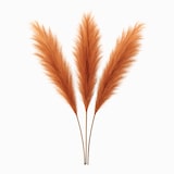 thumbnail of Layba Künstliches Pampasgras Deko in Orange Boho - 3 Stück 100cm, Ideal für Hochzeitsdeko, Wohnzimmer & Schlafzimmer