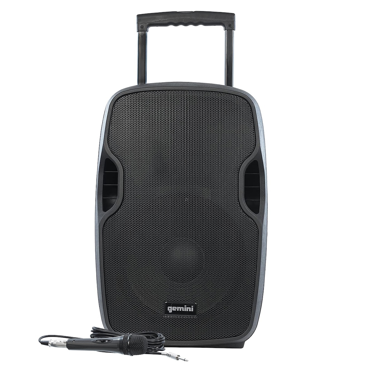 Enceinte active GEMINI AS-12TOGO Sono DJ sur batterie, 1500W, 12 Pouces, avec USB SD Bluetooth RADIO FM, microphone