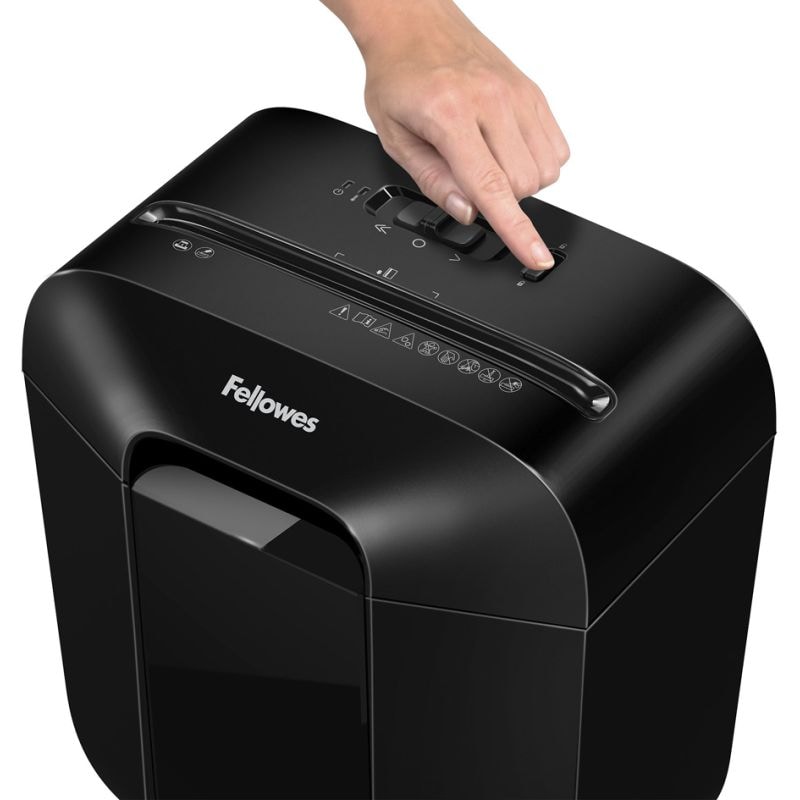 Fellowes Powershred LX25 Papiervernietiger (Cross Cut) 230V EU - Zwart