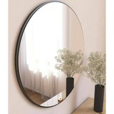 thumbnail of Dmora Spiegel Dlucchin, Spiegel mit Rahmen, Wanddekorationsartikel, Spiegeldekoration, 60x2h60 cm, Schwarz