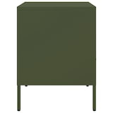 thumbnail of Tables de chevet 2 pcs vert olive 36x39x50,5 cm acier – Modèle Jasmin
