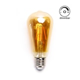 thumbnail of 6W Dimmbare LED Leuchtmittel Filament E27 Kegel ST64 warmweiß 2200 K