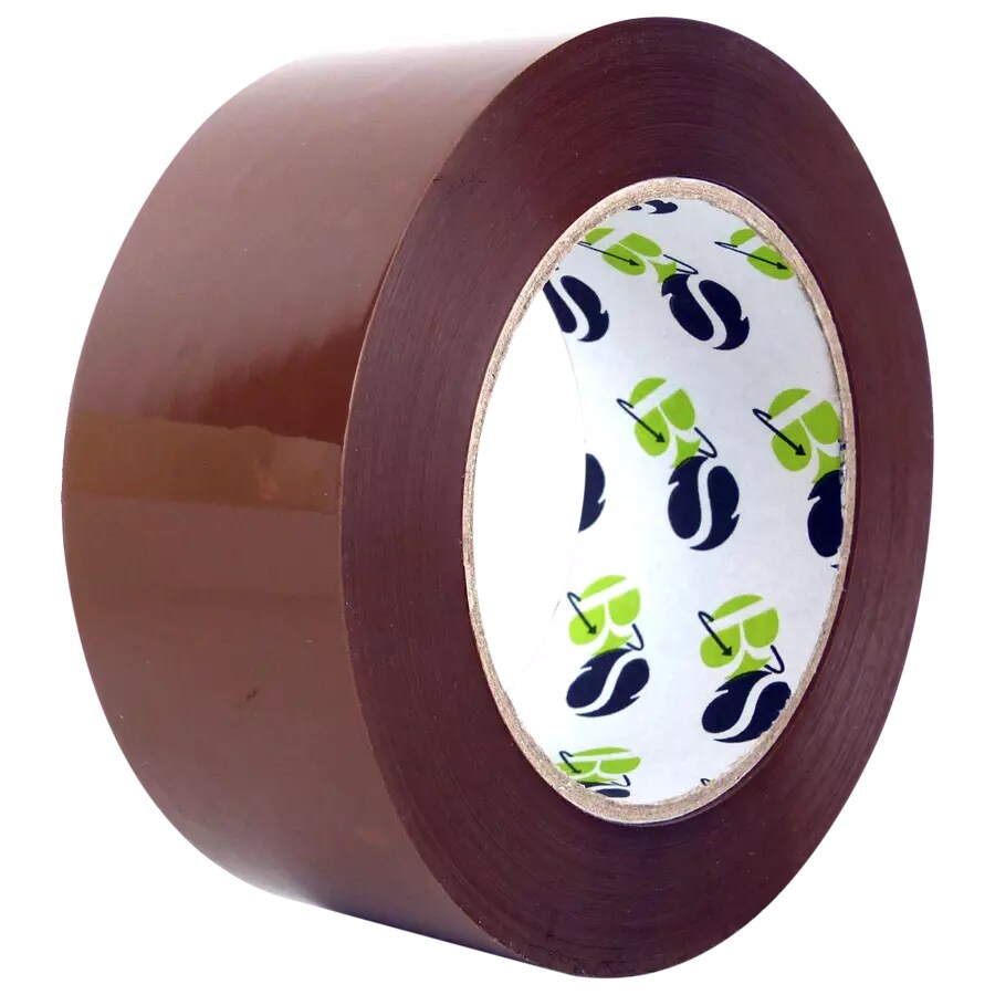 Ruban adhésif acrylique silencieux – 6 rouleaux 48 mm x 100 m havane 28 µ
