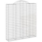 thumbnail of vidaXL Gabionen mit Hochbogen 4 Stk. 200x50x220/240cm Verzinktes Eisen
