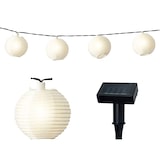 thumbnail of LED Solar Lichterkette Lampions 3,5m Nylon Warmweiß