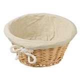 thumbnail of METRO PROFESSIONAL Brotkorb, Weide/Baumwolle, Ø 18 x 8 cm, rund, natur