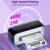 thumbnail of Mini Imprimante D'Étiquettes Thermique Haute Vitesse Pour Bureau Et Maison Violet 2 YONIS