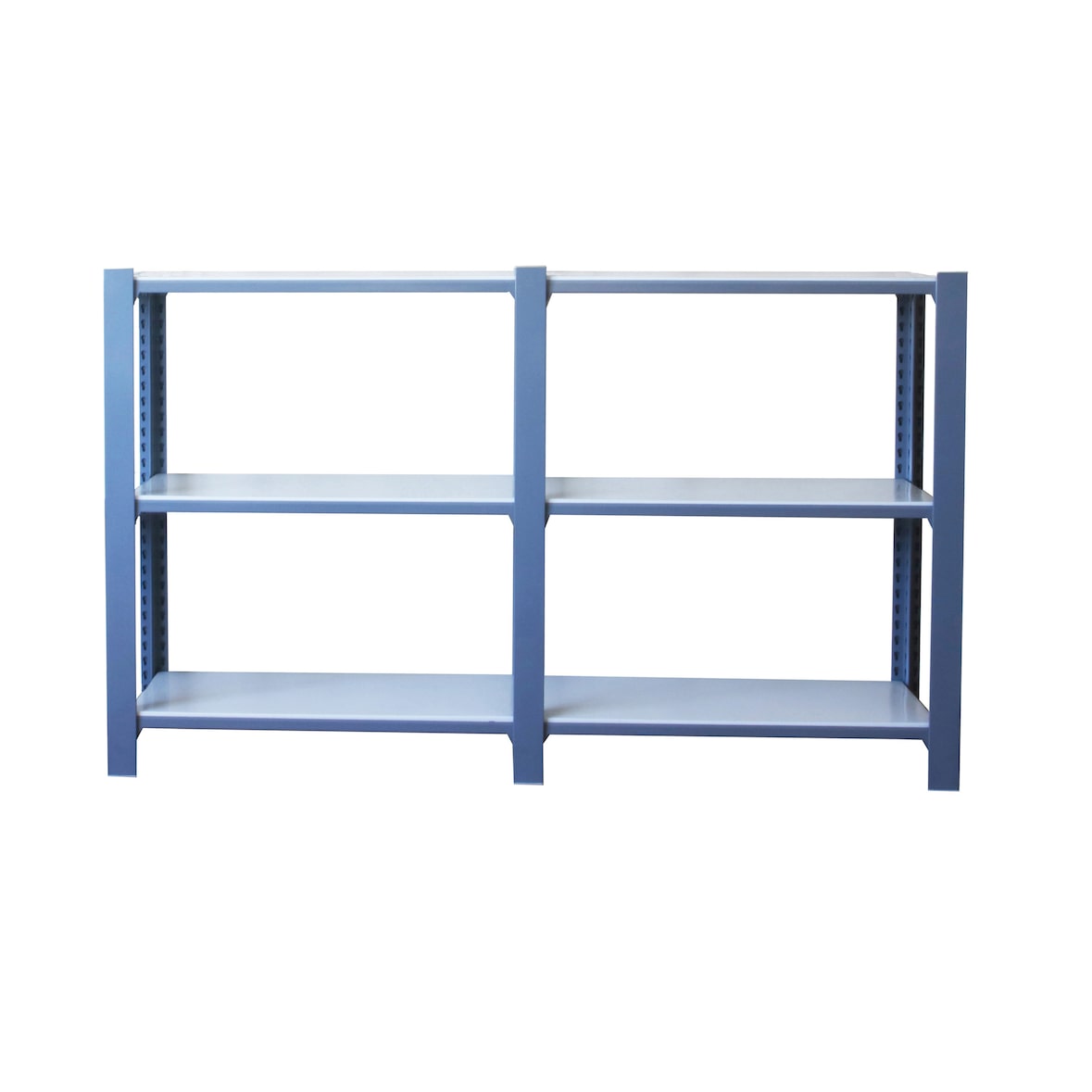 SimonRack Estantería de Oficina, 1000x1800x300 mm, 2 Módulos, 3 Altura, Bandejas Metal, Gris/Blanco - Officlick