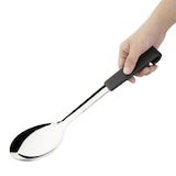 thumbnail of Vogue serveerlepel met zwarte handgreep 34cm
