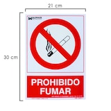 thumbnail of Cartel Prohibido Fumar 30x21 cm.