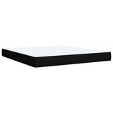 thumbnail of vidaXL Boxspringbett mit Matratze Schwarz 180x200 cm Stoff
