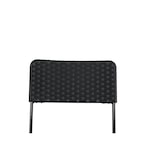 thumbnail of METRO PROFESSIONAL Sedia pieghevole per banchetti Vanimo, acciaio/plastica, aspetto rattan, nero