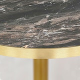 thumbnail of Restootab - Table Ø120cm Rome bistrot marbre veiné