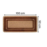thumbnail of Zerbino Tropical Bordo Marrone 50x100