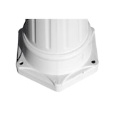 thumbnail of vidaXL Gartenlaterne 3-flammig 215 cm Weiß Aluminium