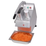 thumbnail of METRO PROFESSIONAL Coupe-légumes GVC1002, Aluminium/Inox, 25,76 x 64,26 x 55,34 cm, 550W, 230V, 290 t/min, incl.5 lames en acier inoxydable, argenté