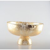 thumbnail of Coupe sur pied dorée 27x27x9cm