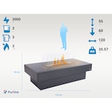 thumbnail of Lareira/ Mesa Bioetanol Notos 3000W