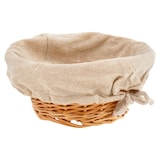 thumbnail of METRO PROFESSIONAL Brotkorb, Weide/Baumwolle, Ø 18 x 8 cm, rund, natur