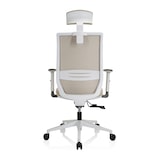 thumbnail of Bürostuhl / Drehstuhl PROFONDO PRO W Netzstoff / Stoff beige hjh OFFICE