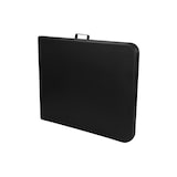 thumbnail of Conjunto de 2 mesas dobráveis ​​portáteis de resina, 180 cm, pretas (O91)