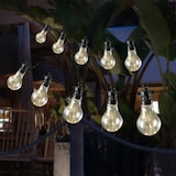 thumbnail of LED Lichtterkette GLOW 20 transparente Glühbirnen für Garten koppelbar 9,5m