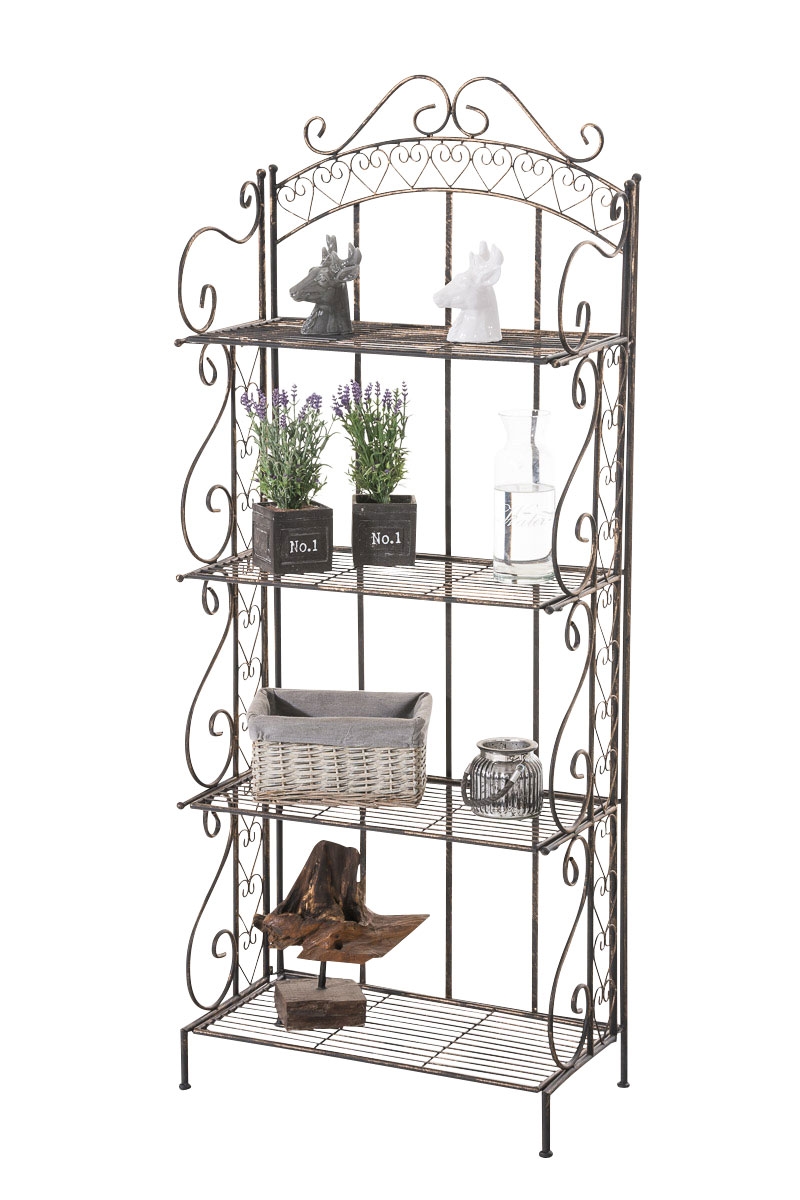CLP Standregal Antje aus Eisen bronze