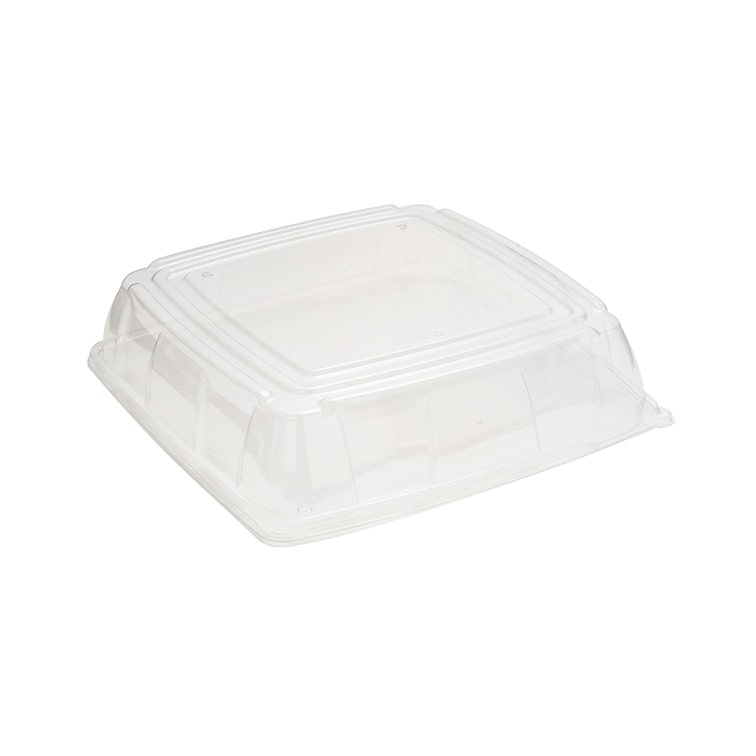 MONOUSO - Plastikdeckel PET Transp. Tablett 27x27cm (25 Stück)