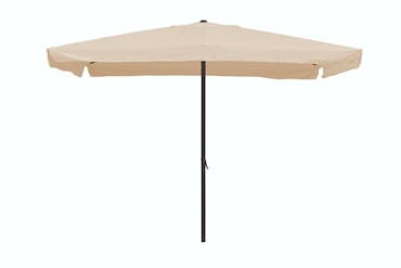 Garden Friend Ombrellone Rettangolare copertura in poliestere struttura in acciaio Con Manovella 2x3 m x 2,4 h m Ecru