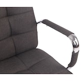 thumbnail of Sedia da ufficio Deli PRO tessuto grigio scuro