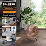 thumbnail of Brandson Windmaschine Retro Stil, Ventilator, Standventilator 30cm, Tischventilator Bodenventilator, hoher Luftdurchsatz robuster Stand