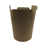 thumbnail of 500 Braune Faltboxen Asiaboxen Ø 95-100 x 102 mm 750ml Dönerboxen Pommesboxen