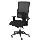 thumbnail of Horna Silla  y  Respaldo alto de malla transpirable con cabecero y asiento tapizado en tejido BALI color negro