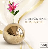 thumbnail of IvoQ Luxus Goldfarbenes Keramik Vasen-Set - Elegantes & Modernes Design - 3-Teilig