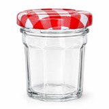 thumbnail of Mini Jam Potjes – Set van 6 – 40 ml – 5 x 5 x 5,5 cm – Glazen Confiture Potjes met Deksel – Voor Jam, Honing & Sausjes