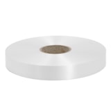 thumbnail of 100m Geschenkband Ringelband 19mm - wasserfestes Kunststoff Dekoband Schleifenband Polyband zum Basteln von Weihnachtssternen Autoschleifen Weiß