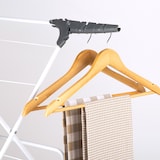 thumbnail of Max Home Cavalete de roupa dobrável de 3 alturas 61x44x138 cm com barra amovível