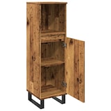 thumbnail of vidaXL Badschrank Altholz-Optik 30x30x100 cm Holzwerkstoff