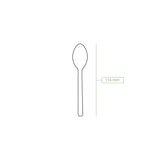 thumbnail of greenbox - Teelöffel aus Papier 11,5 cm, braun, 100 St.