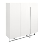 thumbnail of Angel Cerdá  Aparador com estrutura em MDF lacado a branco brilhante com pernas  3053C