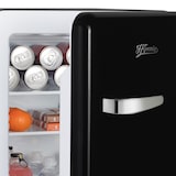 thumbnail of H.Koenig Mini-Bar Vintage 31L TOAD9, Kompakter Mini-Kühlschrank fürs Zimmer, Getränke, Vintage-Design, Temperatur 6°-15°C, 24 dB, Schwarz