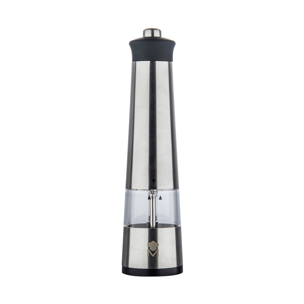 Masterpro - Elektrische Pfeffermühle Ø5,6x22cm aus Edelstahl FOODIES