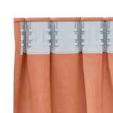 thumbnail of vidaXL Verdunkelungs-Vorhänge mit Ringen 2 pcs Terrakotta 225 x 140 cm