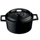 thumbnail of Combisteel gietijzeren braadpan met deksel Ø32 in zwart