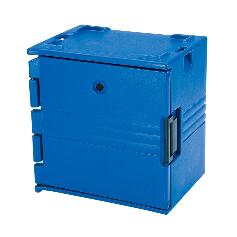 CAMBRO - BK60406-186 - Conteneur isotherme pour plaques avec 6 glissières - 76,5 x 57 x 82 cm - Bleu Marine