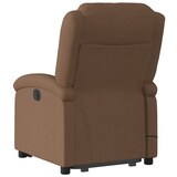 thumbnail of vidaXL Massagesessel mit Aufstehhilfe Braun Stoff